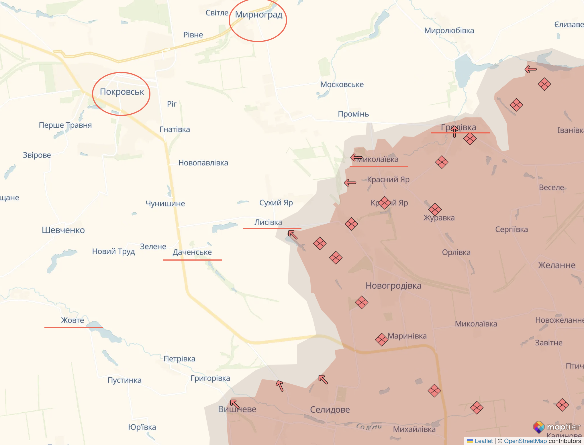 Селидове в "червоній зоні"? Що відбувається та чи обвалився фронт біля Покровська